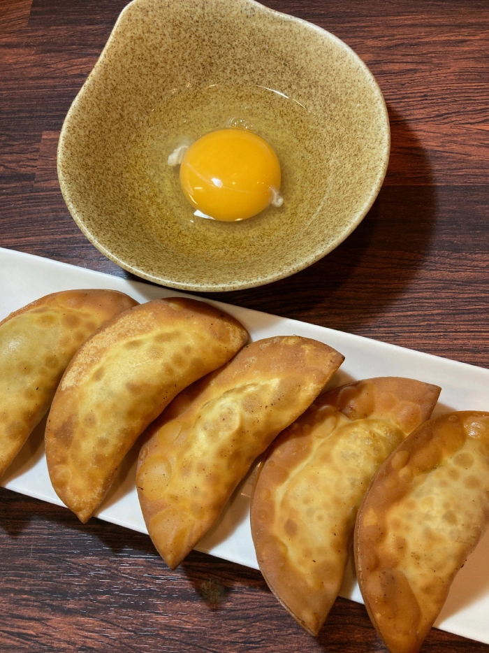 すき焼き揚げ餃子