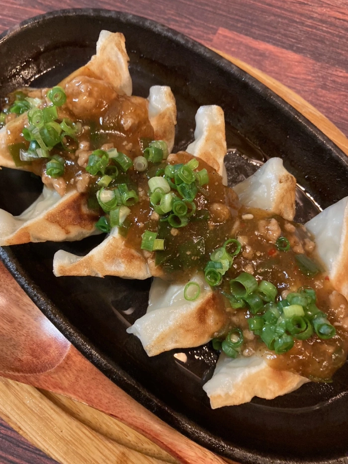 あんかけ麻婆餃子